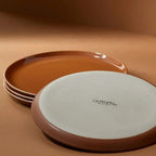 S/4 Tunisian Side Plate - Terracotta - DWELL by CMGHARYAN Stoneware & More North America