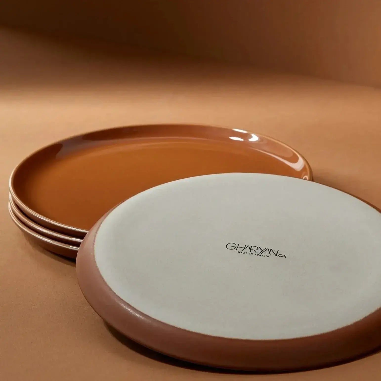 S/4 Tunisian Side Plate - Terracotta - DWELL by CMGHARYAN Stoneware & More North America