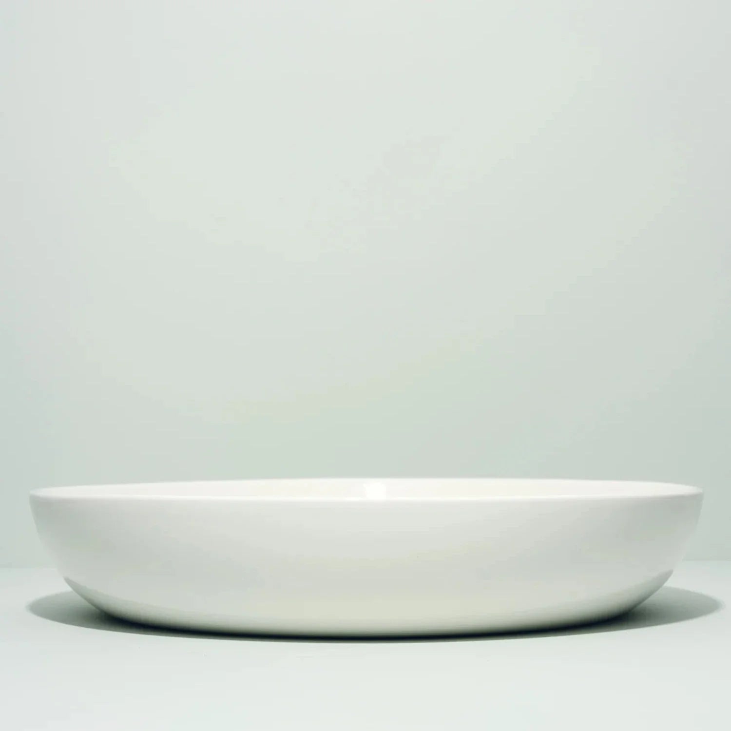 Shallow Serving Bowl - White - DWELL by CMFors Studio