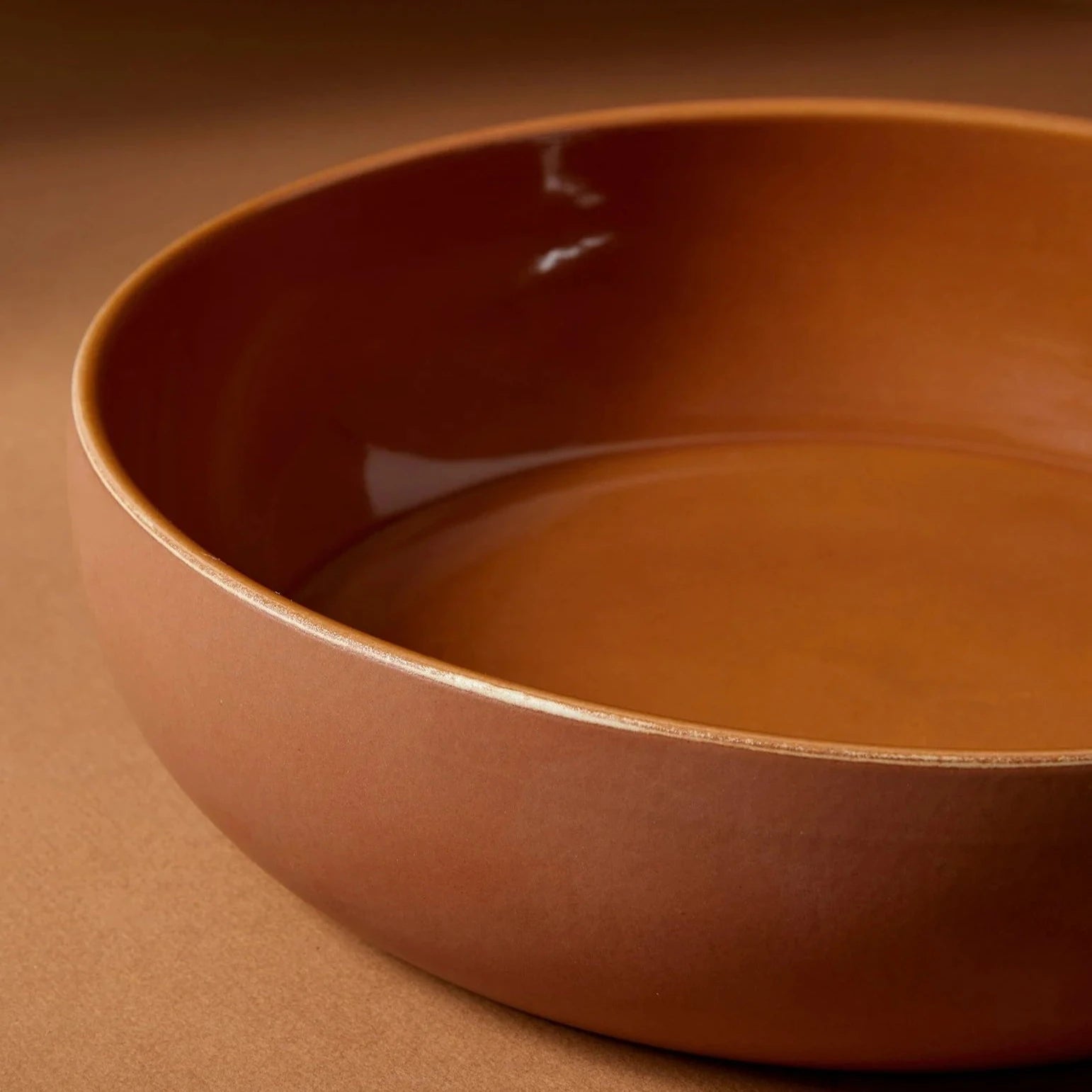 Shallow Stoneware Serving Bowl 60 oz - DWELL by CMGHARYAN Stoneware & More North America