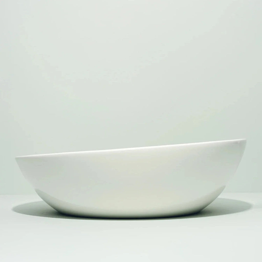 Slanted Serving Bowl - White - DWELL by CMFors Studio