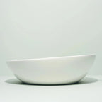 Slanted Serving Bowl - White - DWELL by CMFors Studio