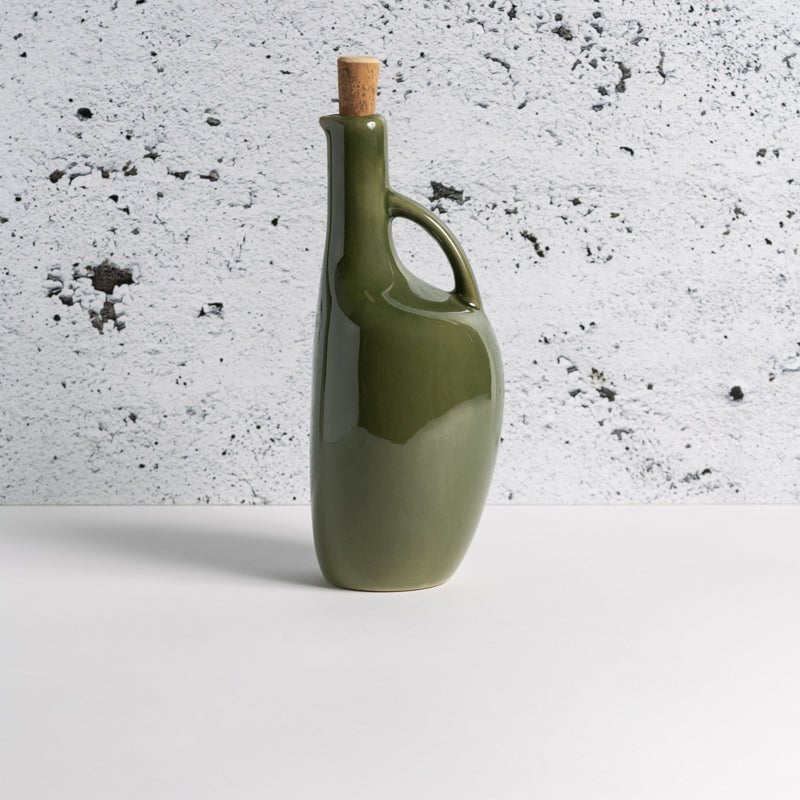 Stoneware Olive Oil Bottle | Canard 34oz - DWELL by CMGHARYAN Stoneware & More North America