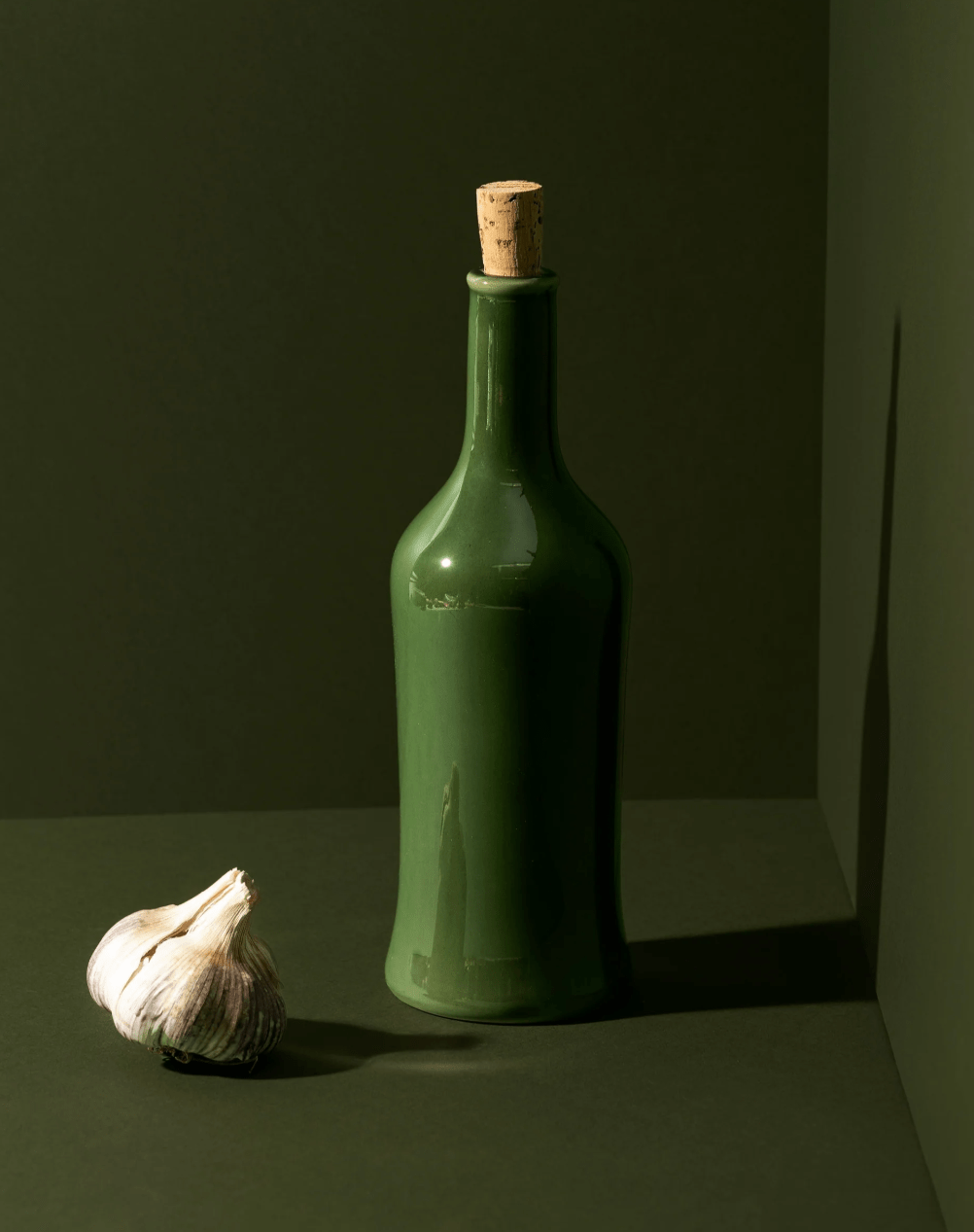 Stoneware Olive Oil Dispenser - Brutto 21 oz - DWELL by CMGHARYAN Stoneware & More North America