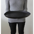 Stoneware Round Serving Platter - DWELL by CMGHARYAN Stoneware & More North America