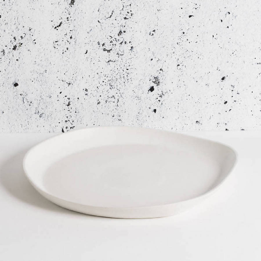 Stoneware Round Serving Platter - DWELL by CMGHARYAN Stoneware & More North America