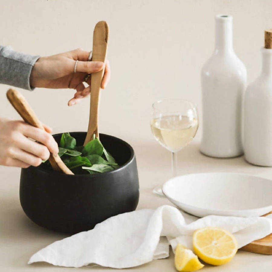 Stoneware Serving Bowl | Ewa 68 Oz - DWELL by CMGHARYAN Stoneware & More North America