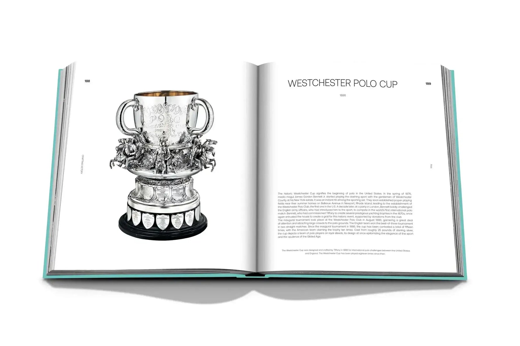 Tiffany & Co. Crafting Victory: Celebrate Athletic Excellence by Assouline Publishing - DWELL by CMAssouline Publishing