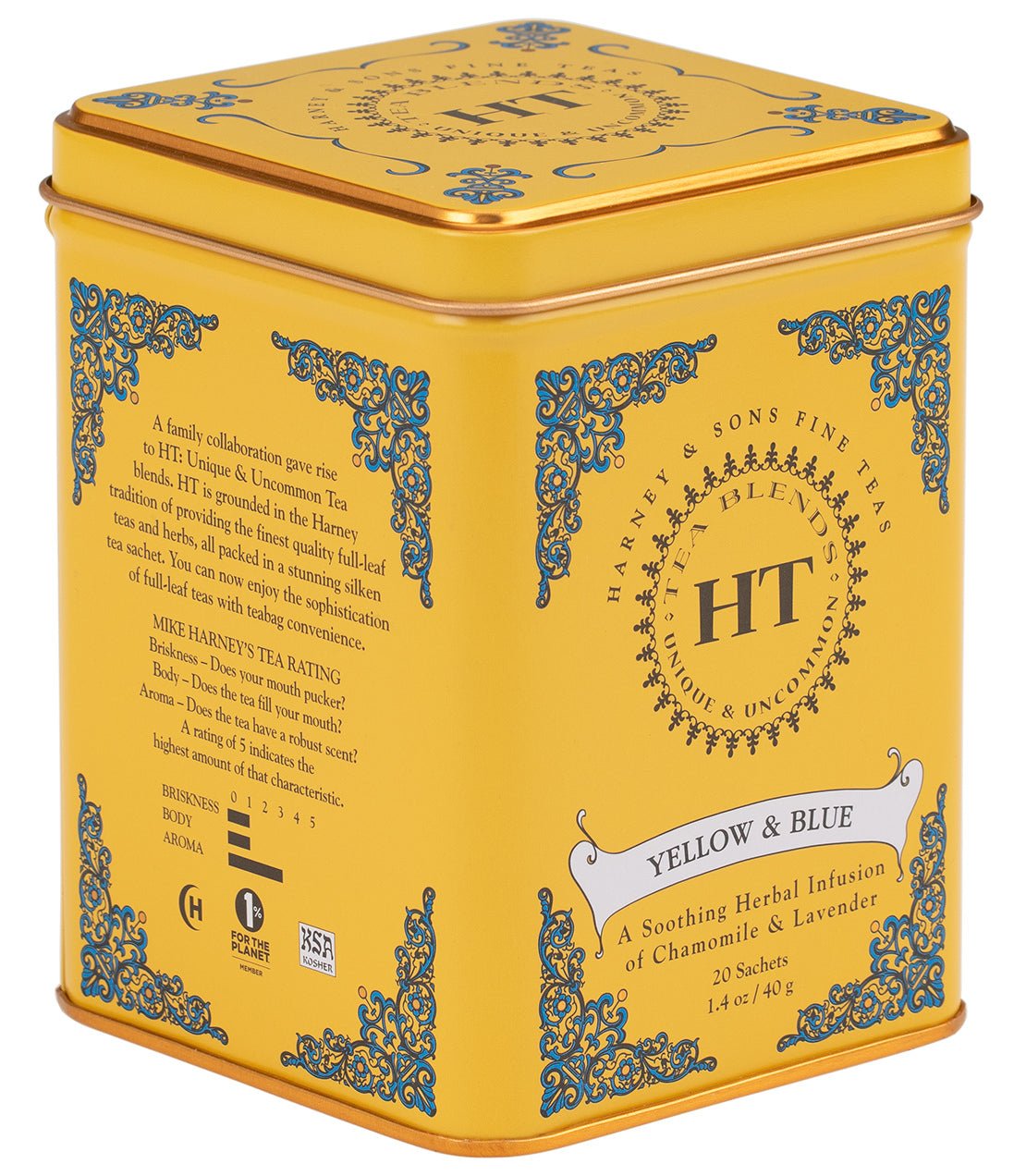 Yellow & Blue - DWELL by CMHarney & Sons Fine Teas